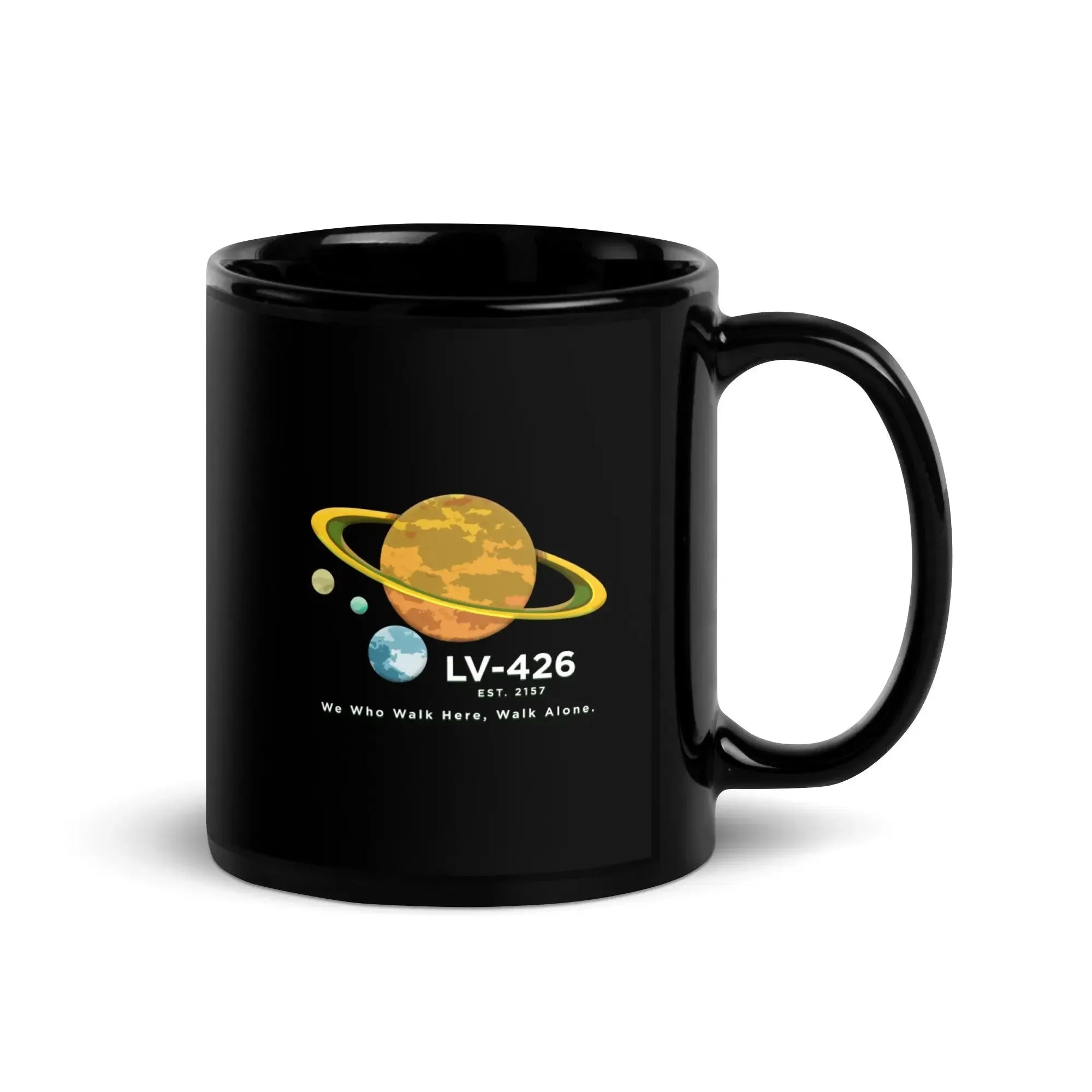 LV-426 Black Glossy Mug