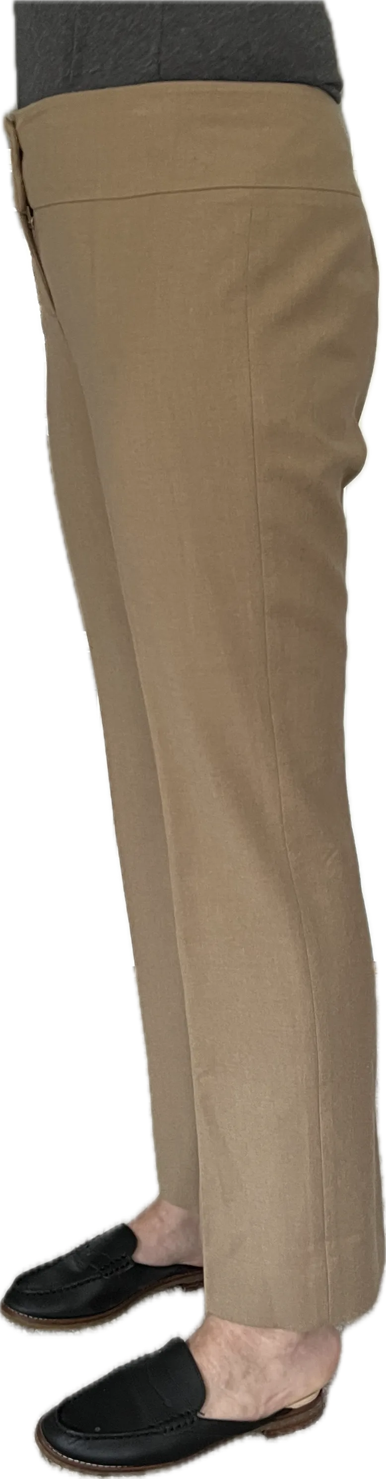 Magaschoni Collection Camel Wool Trousers, 34