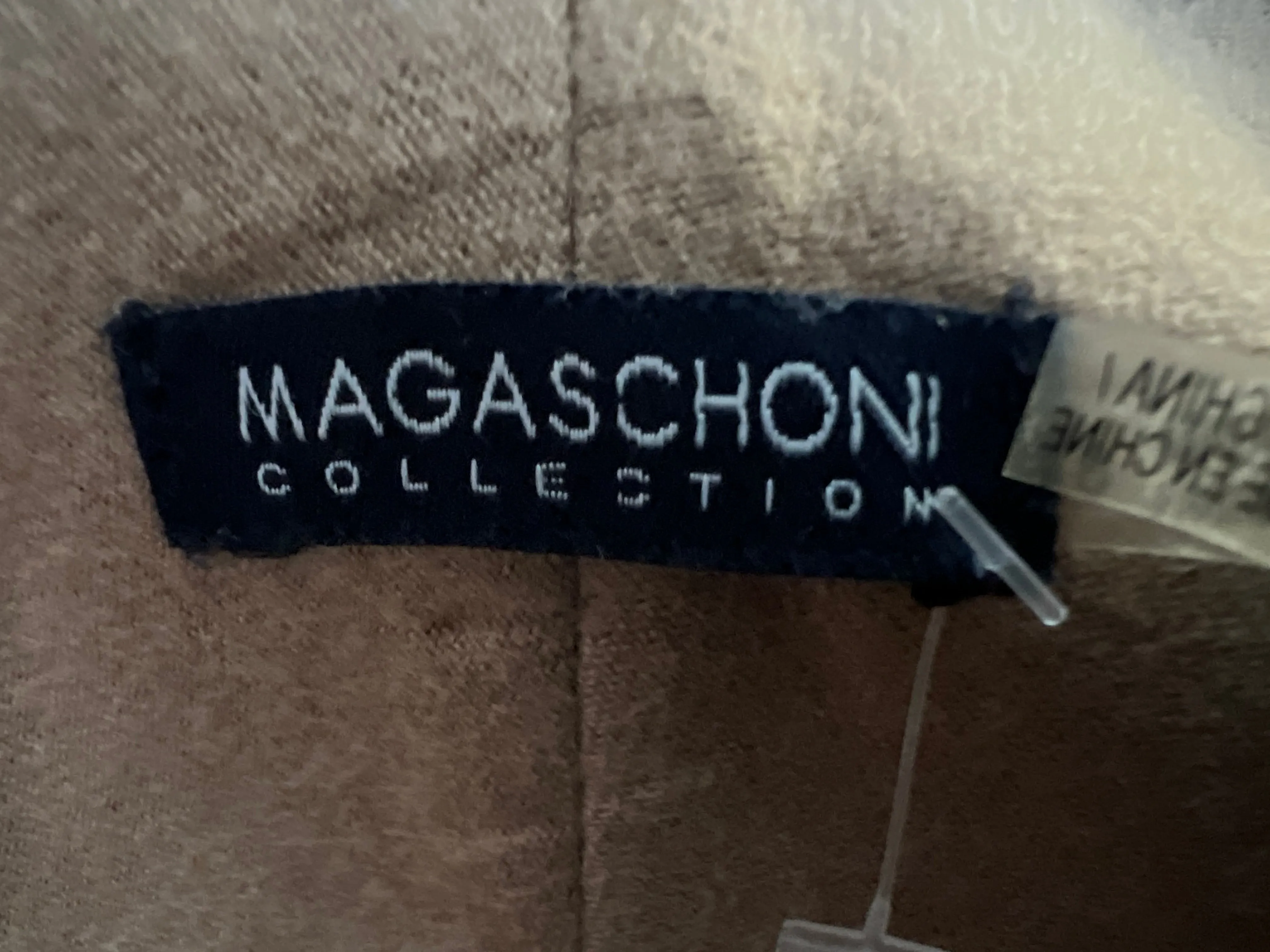 Magaschoni Collection Camel Wool Trousers, 34