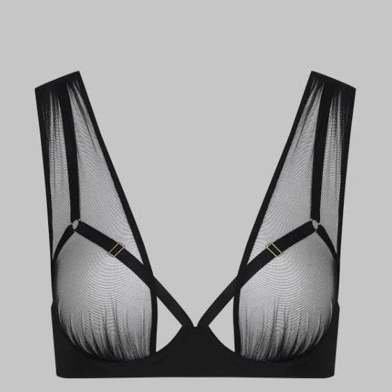 Maison Close Nuit Fauve Cupless Bra 561979