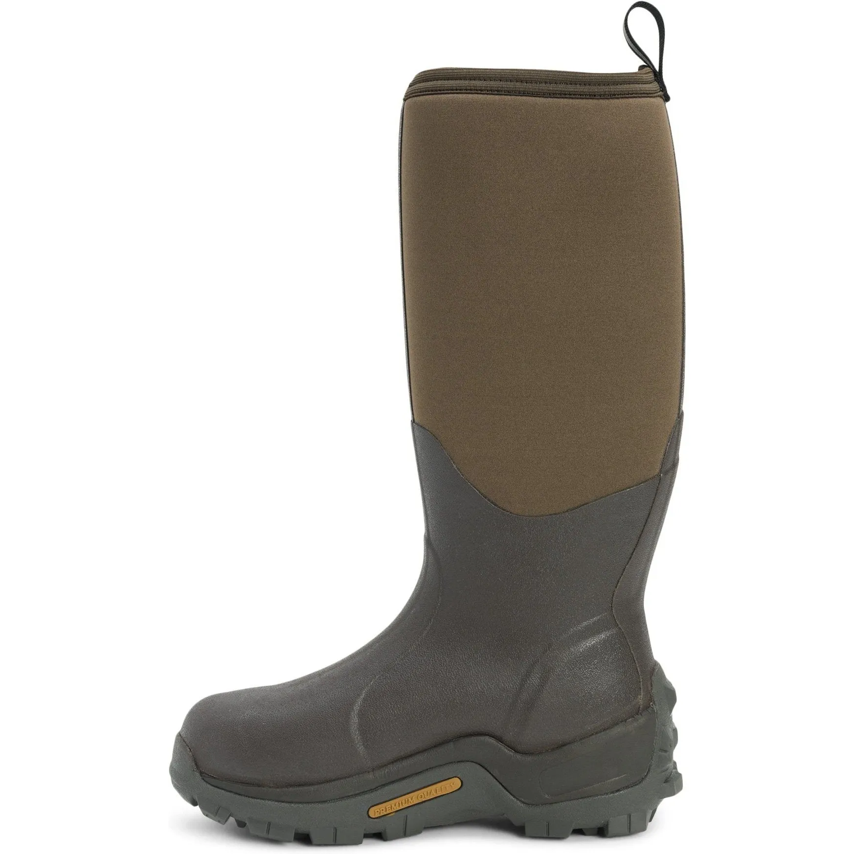 Muck Men's Wetland WP Wellington Rubber Work Boot - Tan/Bark - WET-998K