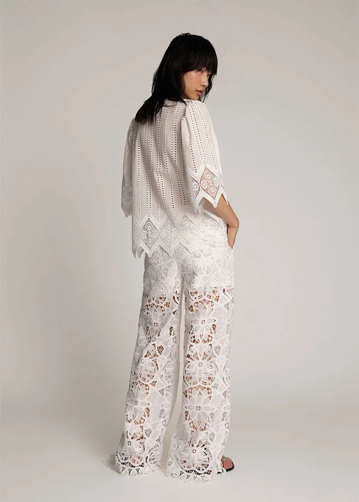 Munthe Kifu Bluse - White