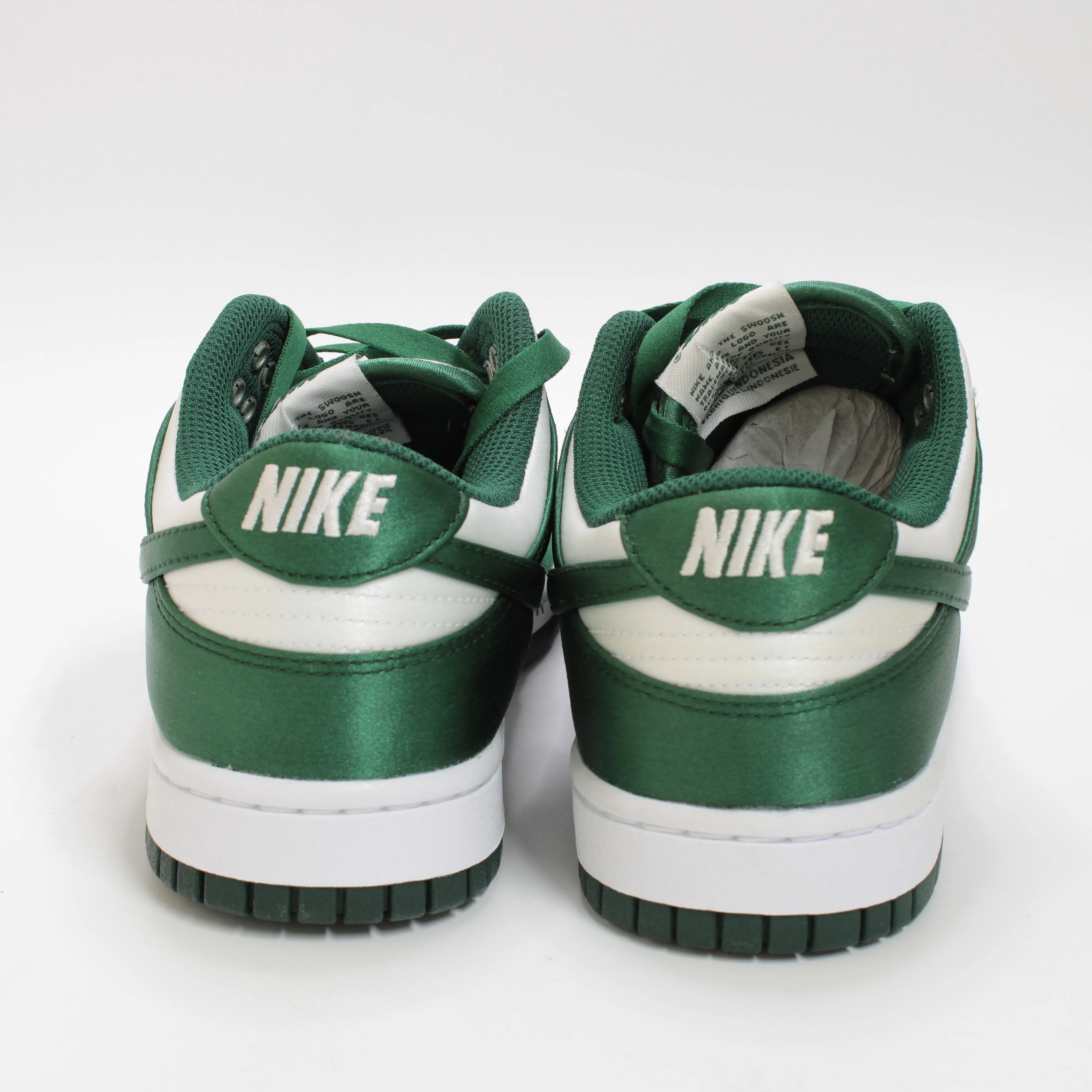 Nike Dunk Low White Team Green Trainers