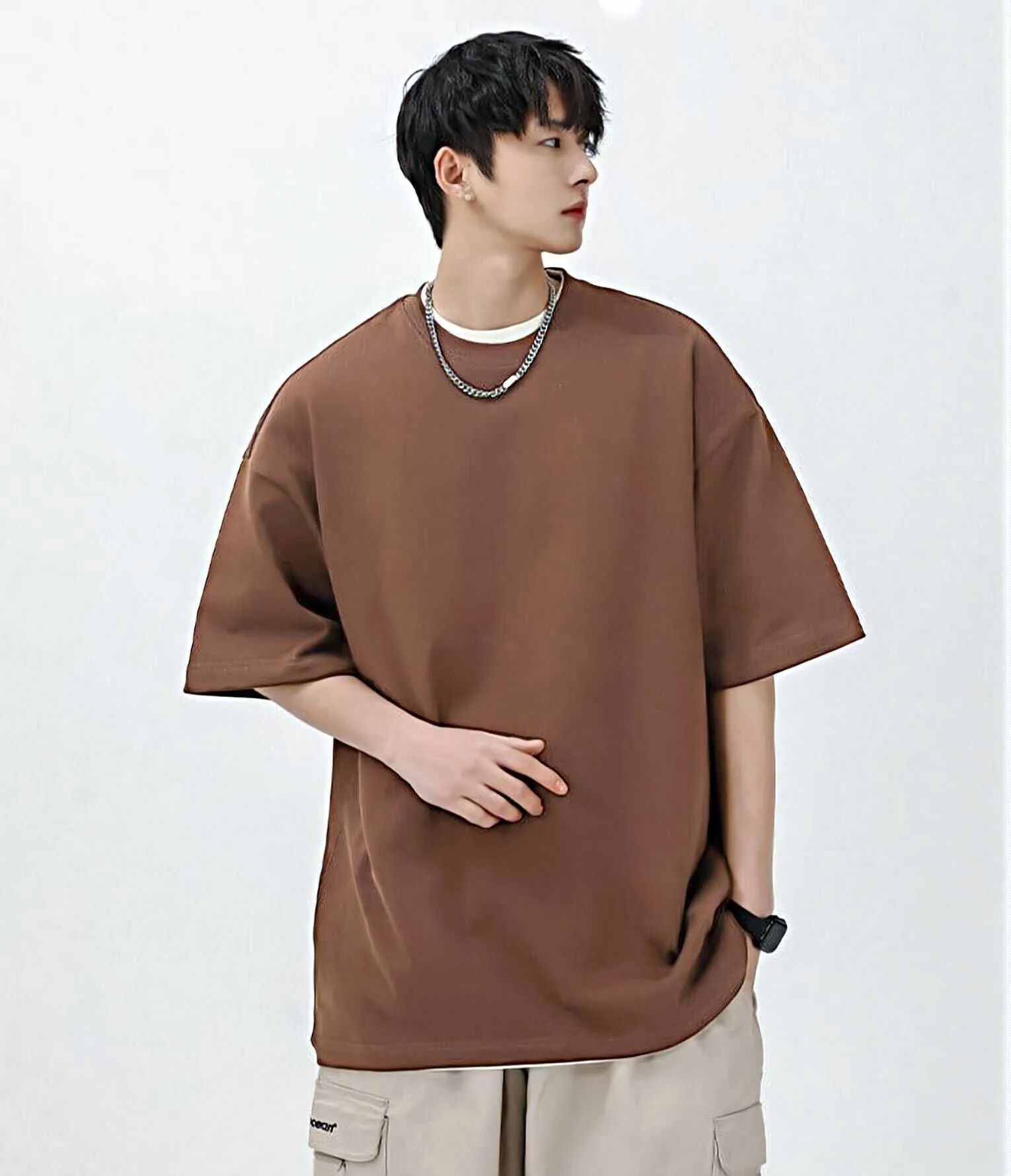 Oversized Drop Shoulder T-Shirt