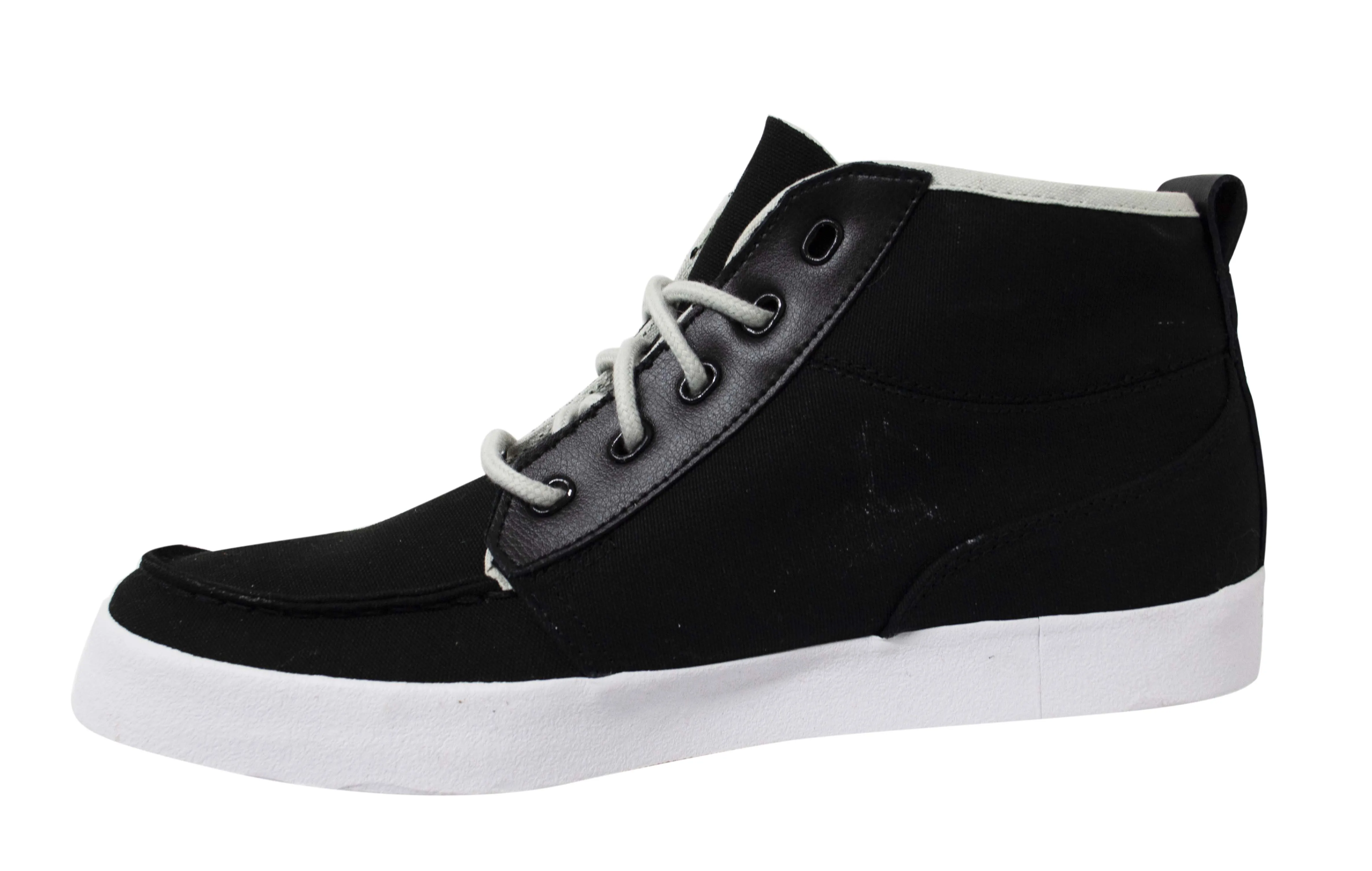 Puma Hawthorne XE Mens Black Canvas Lace Up Trainers 352971 02