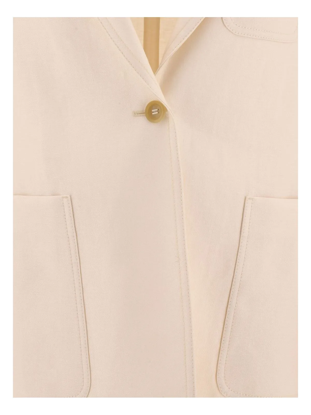 "BOEMIA" SINGLE-BREASTED LINEN BLAZER