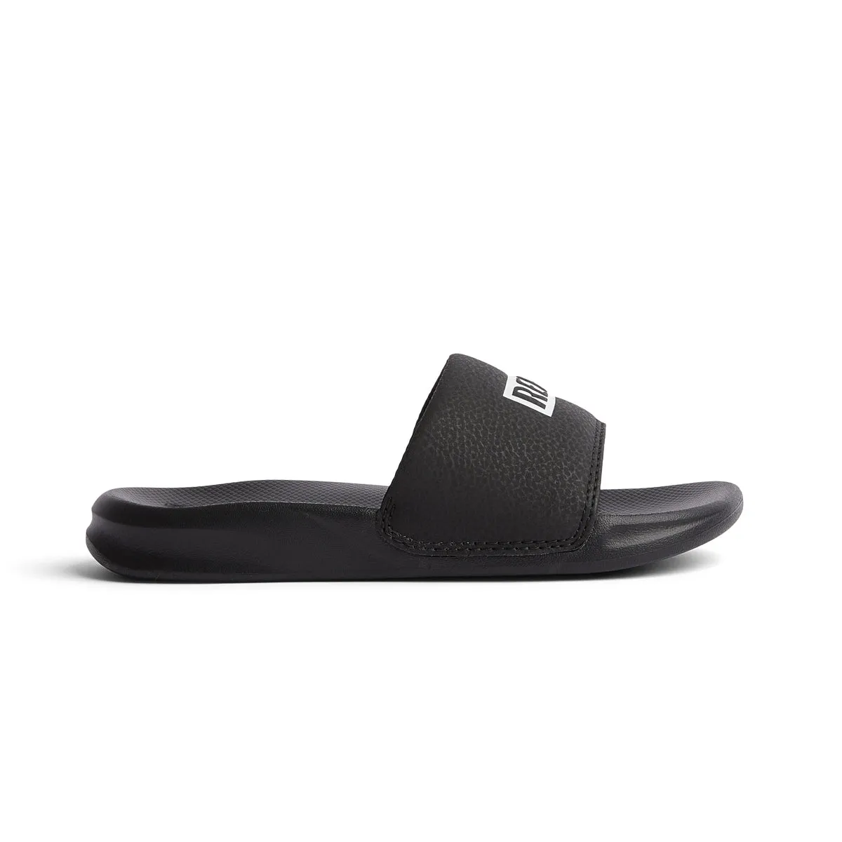 Reef Kids One Slide Black White  