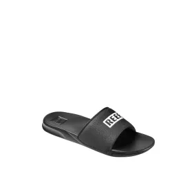 Reef Kids One Slide Black White  