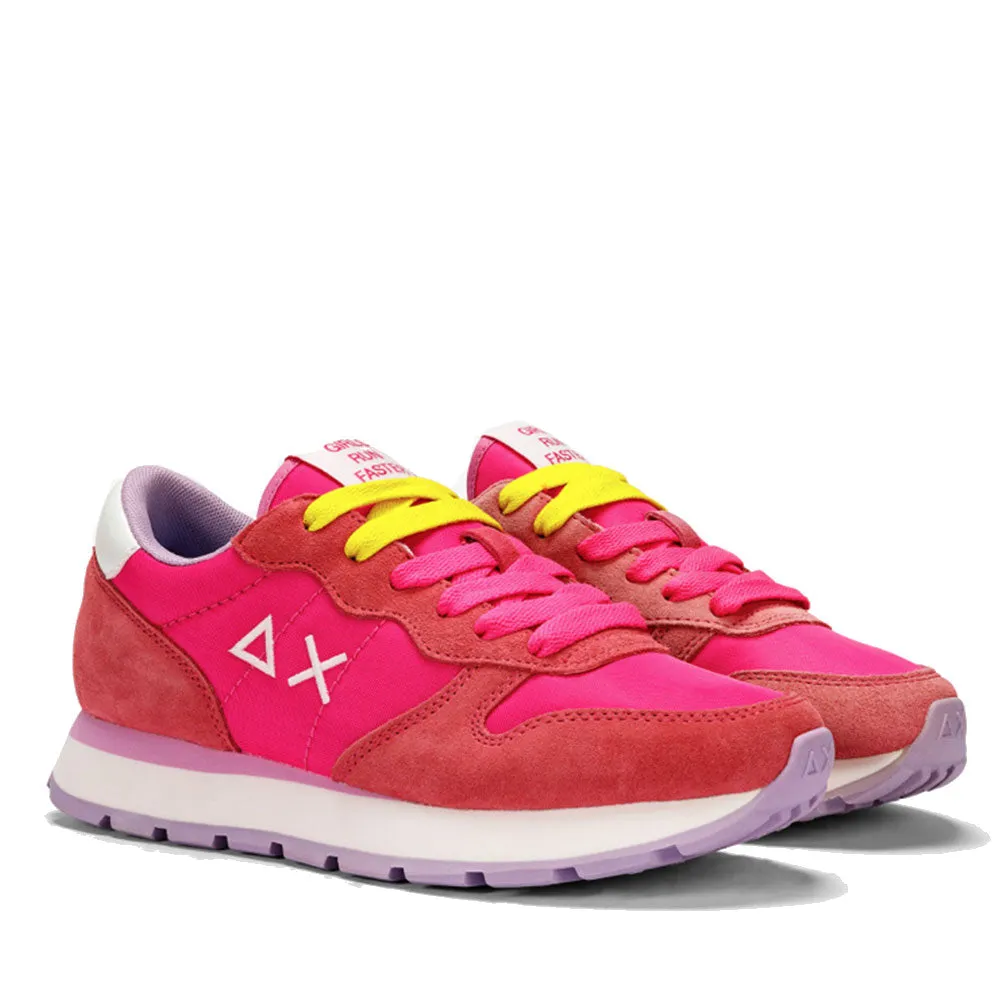 Scarpe Donna Sun68 Sneakers Ally Solid Nylon Fuxia - Z34201