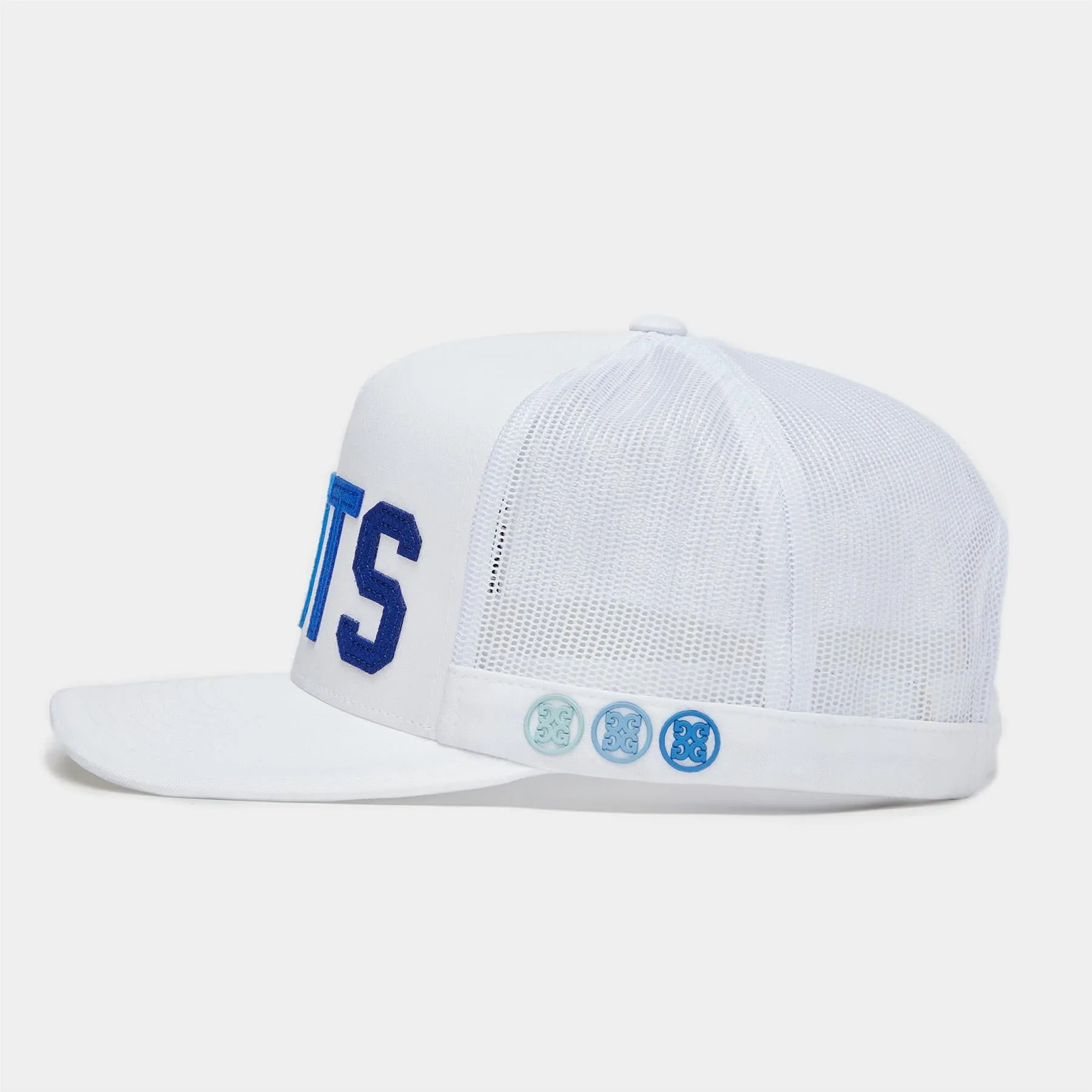 Shots Interlock Knit Trucker Hat Snow/Glory - SS24