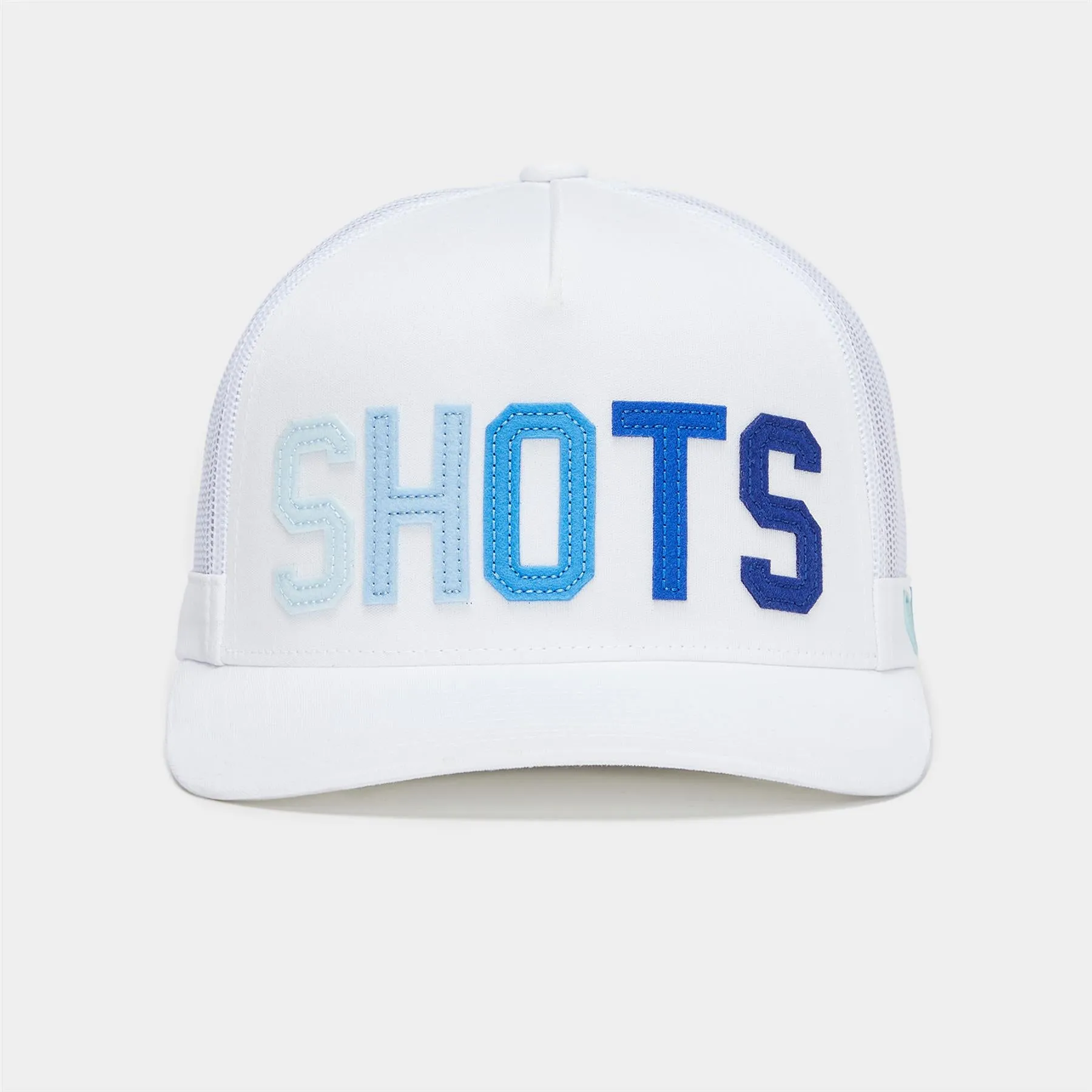 Shots Interlock Knit Trucker Hat Snow/Glory - SS24