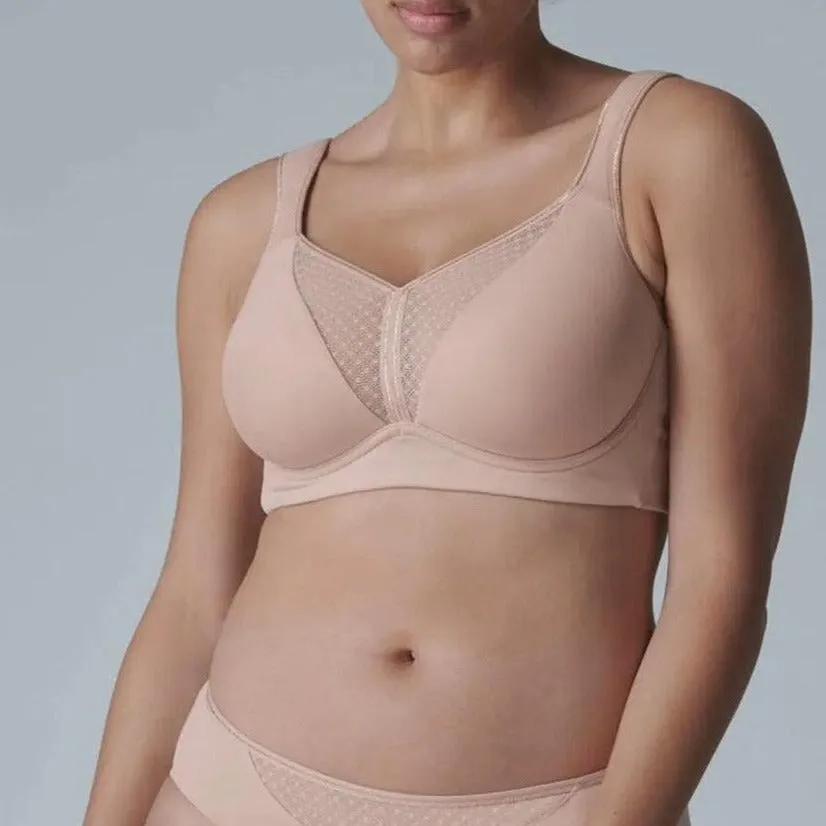 Simone Perele Harmony UW High Impact Sports Bra in Yogi Pink 1SA262