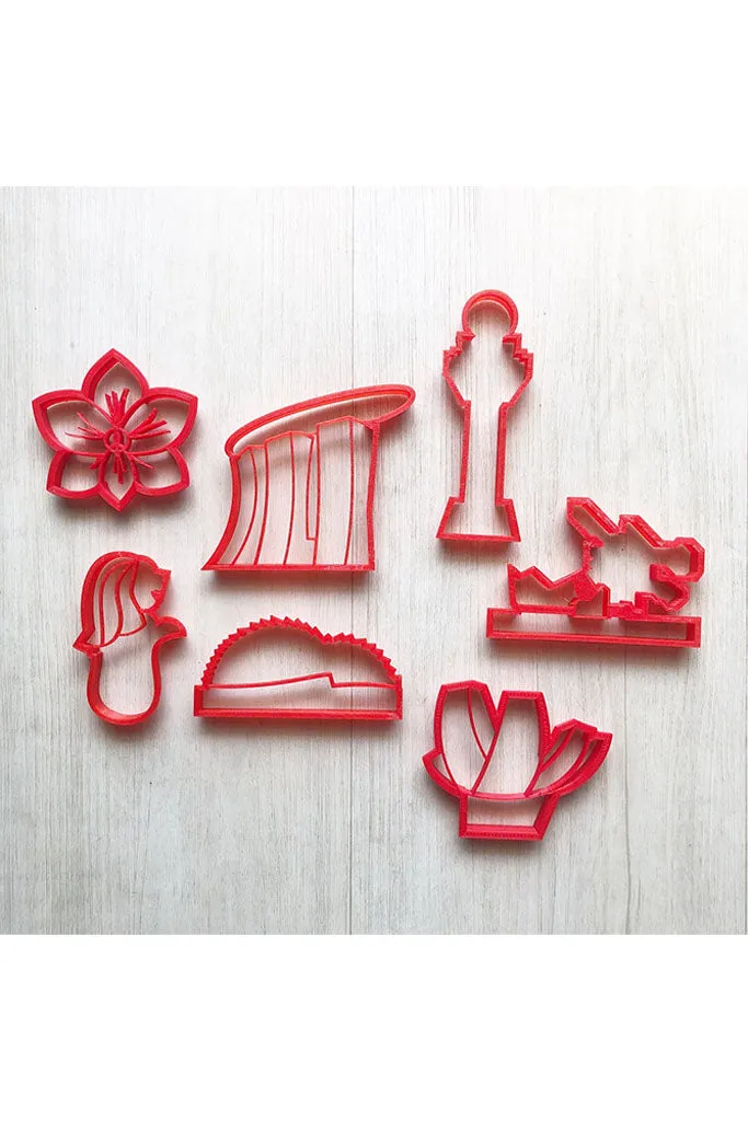 Singapore Heritage Playdough Cutters (I)