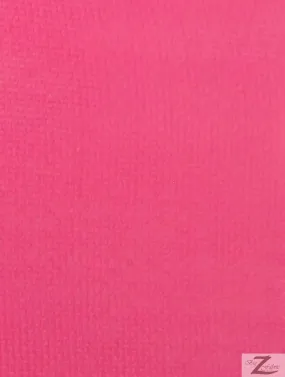 Solid Hi-Multi Chiffon Dress Fabric / Neon Pink / Sold By The Yard