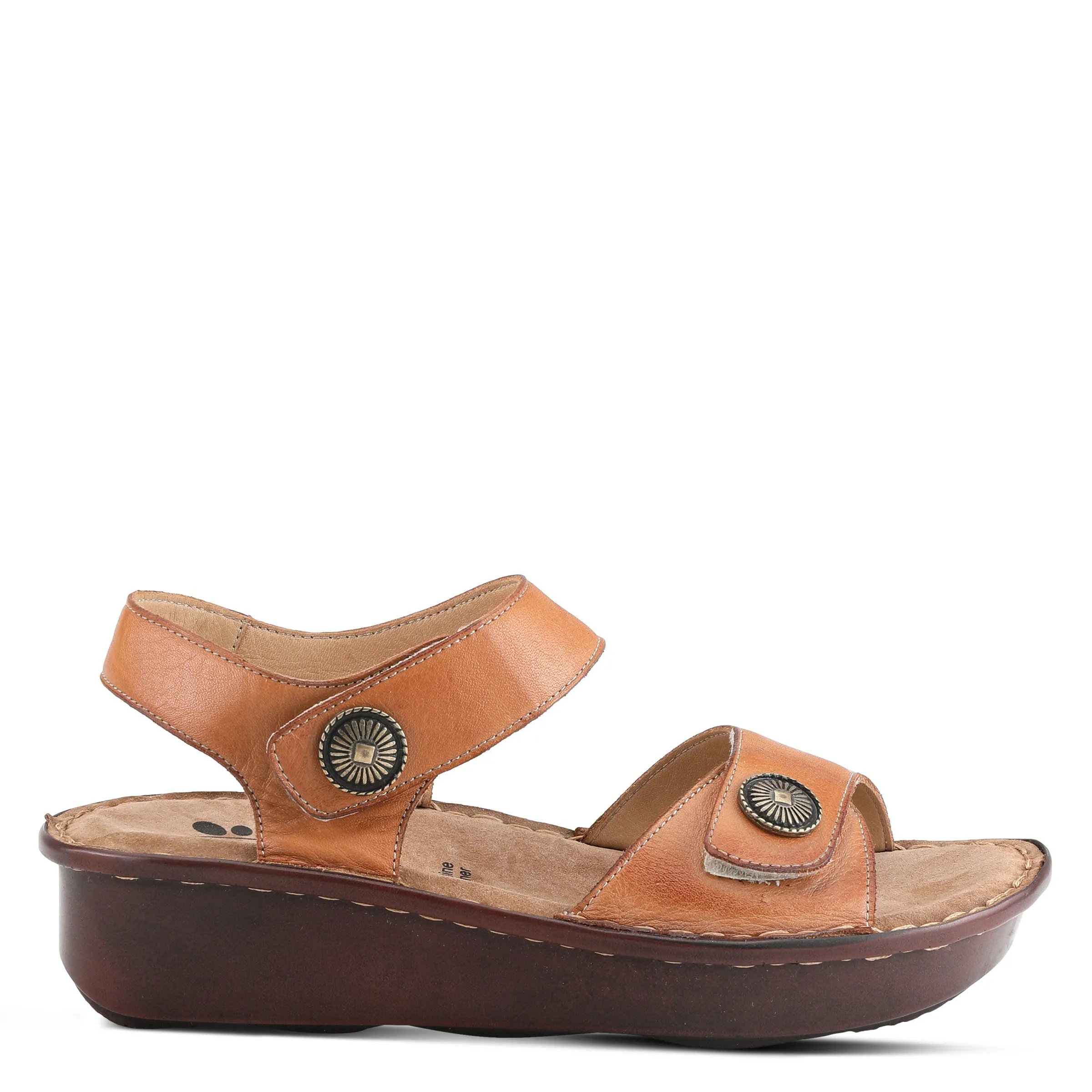 SPRING STEP TOCA QUARTER STRAP SANDALS