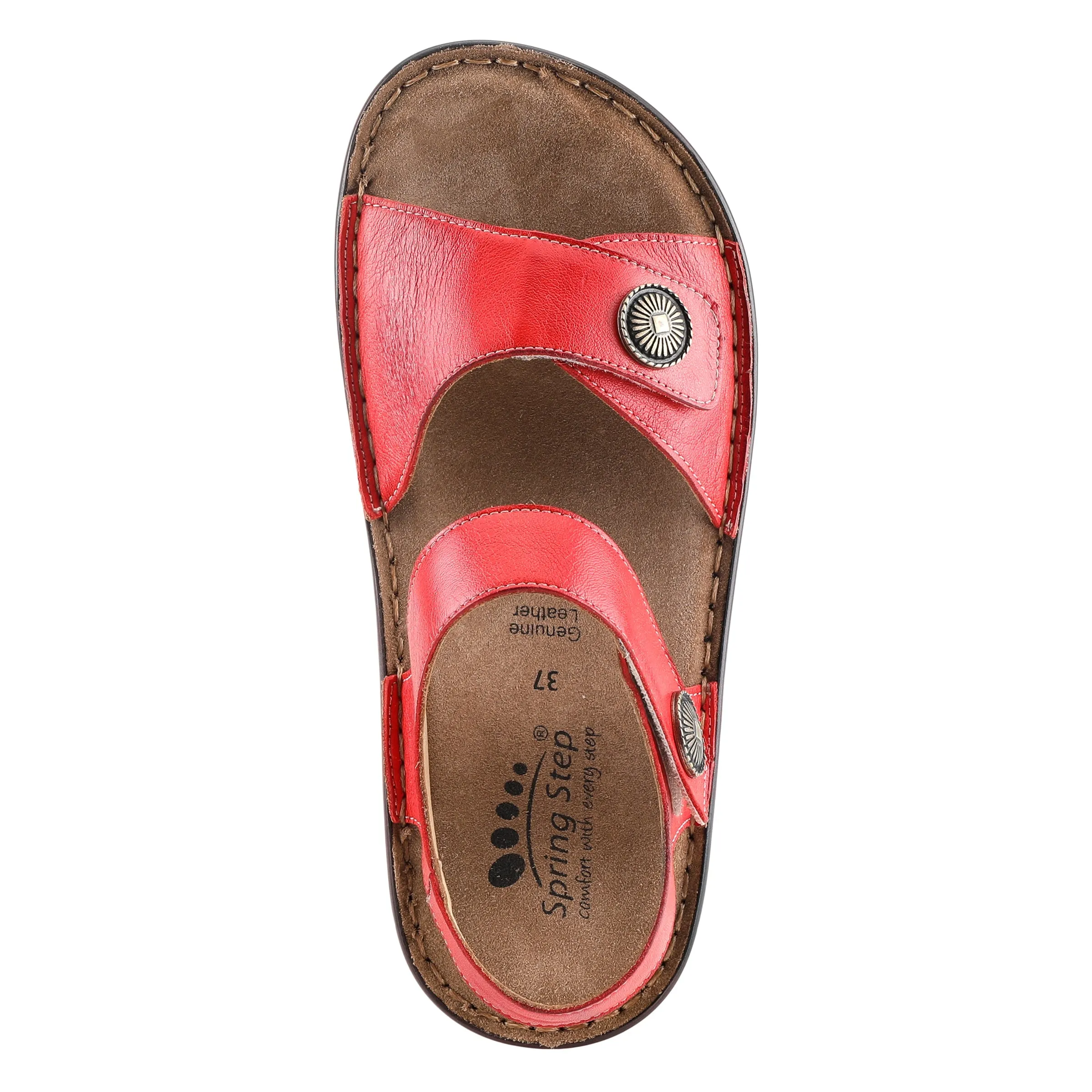 SPRING STEP TOCA QUARTER STRAP SANDALS