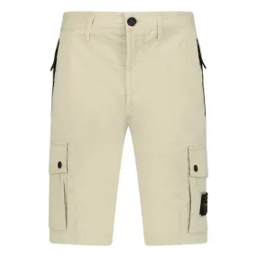 STONE ISLAND CARGO SHORTS BEIGE