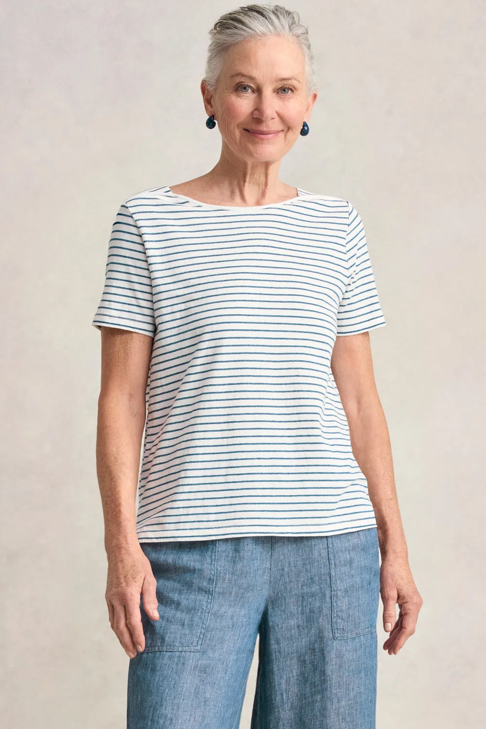 Stripe Bateau T-Shirt