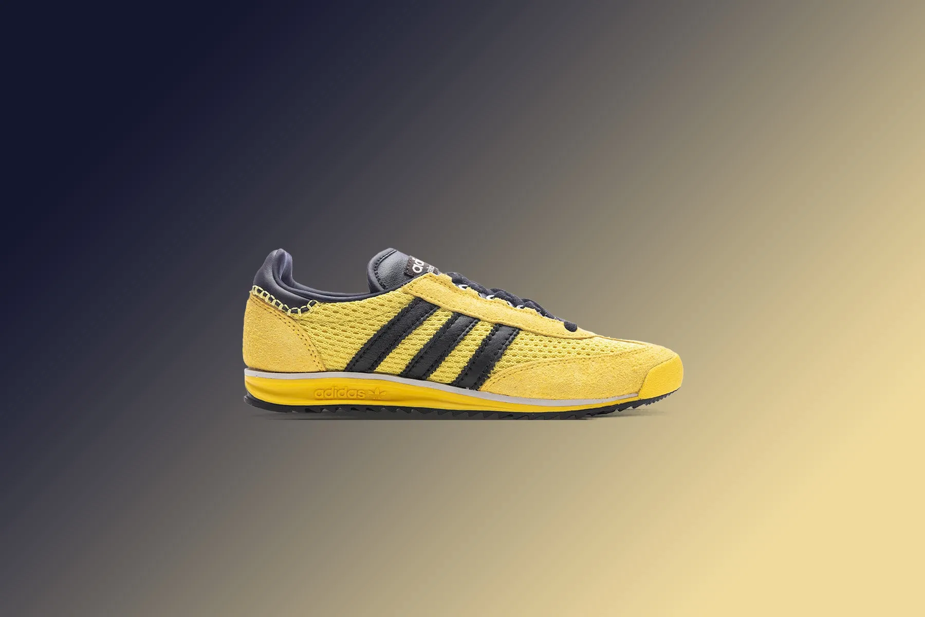 Wales Bonner x Adidas SL76 - Yellow/Bold Orange/Core Black