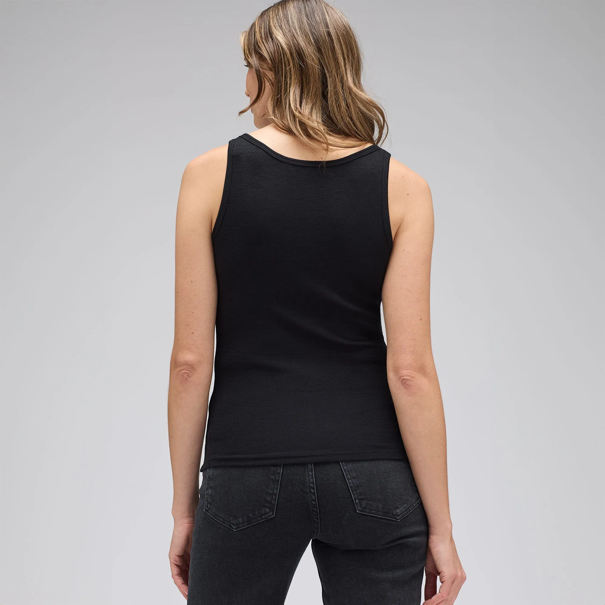 Women's Merino Rib Tank